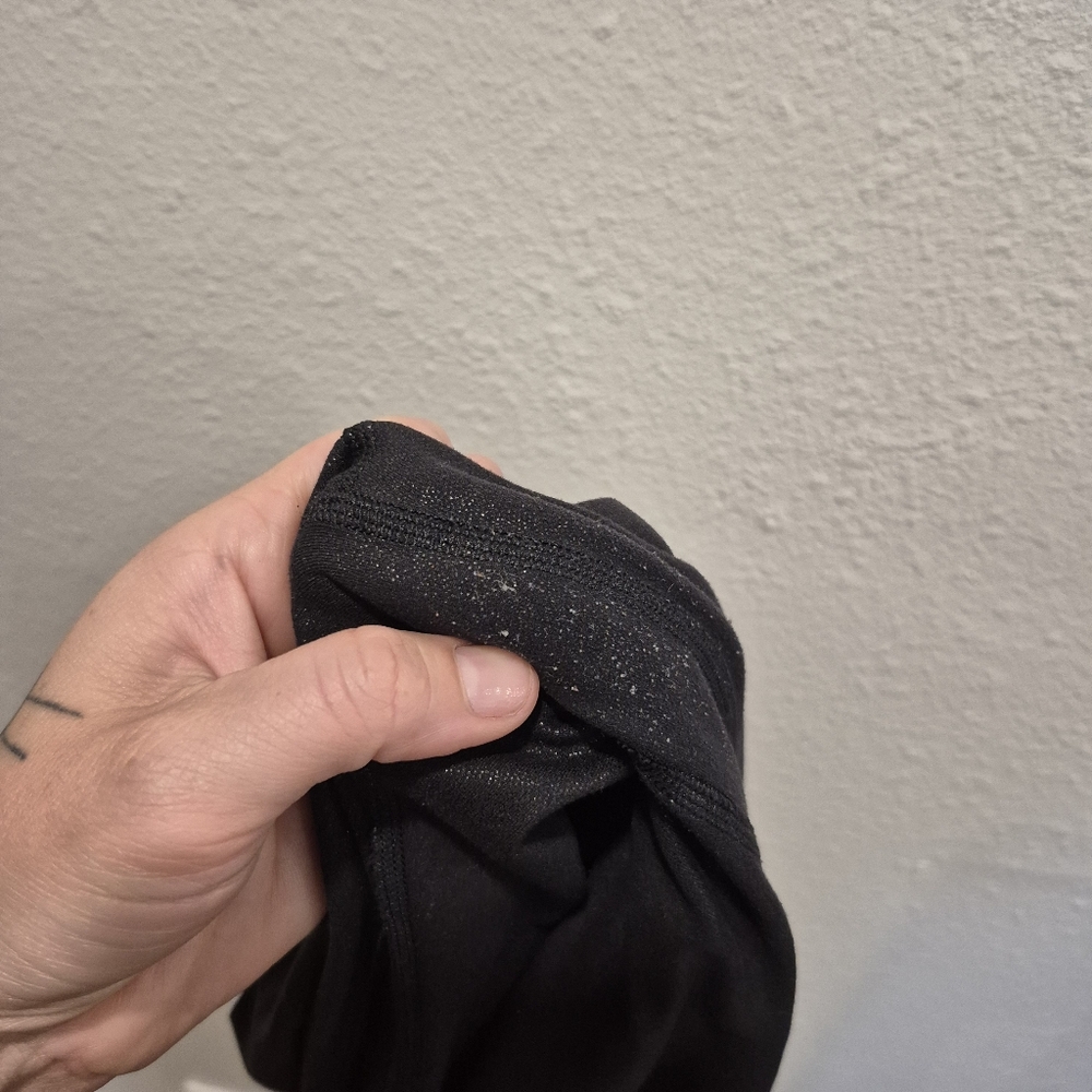 Lululemon Align High-Rise Pant 28" Shine Radiate Foil Print Black Size 6 Legging - Picture 6 of 6